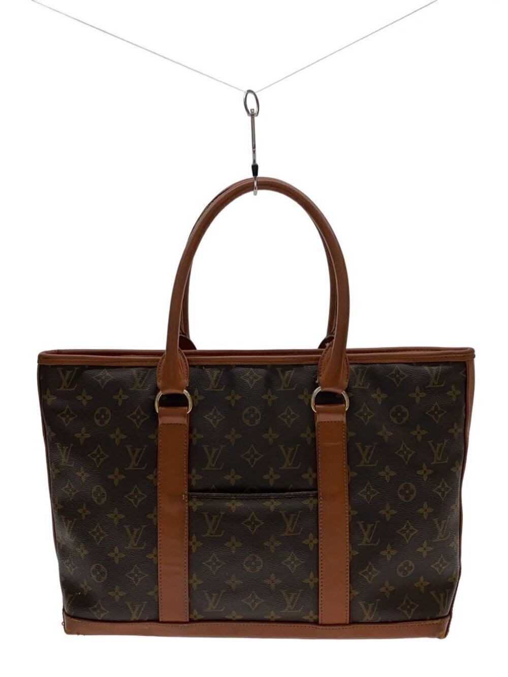 LOUIS VUITTON Sac Weekend Monogram Canvas Brown All over